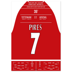 Il gol di Pires nella vittoria del campionato al White Hart Lane nel 2004