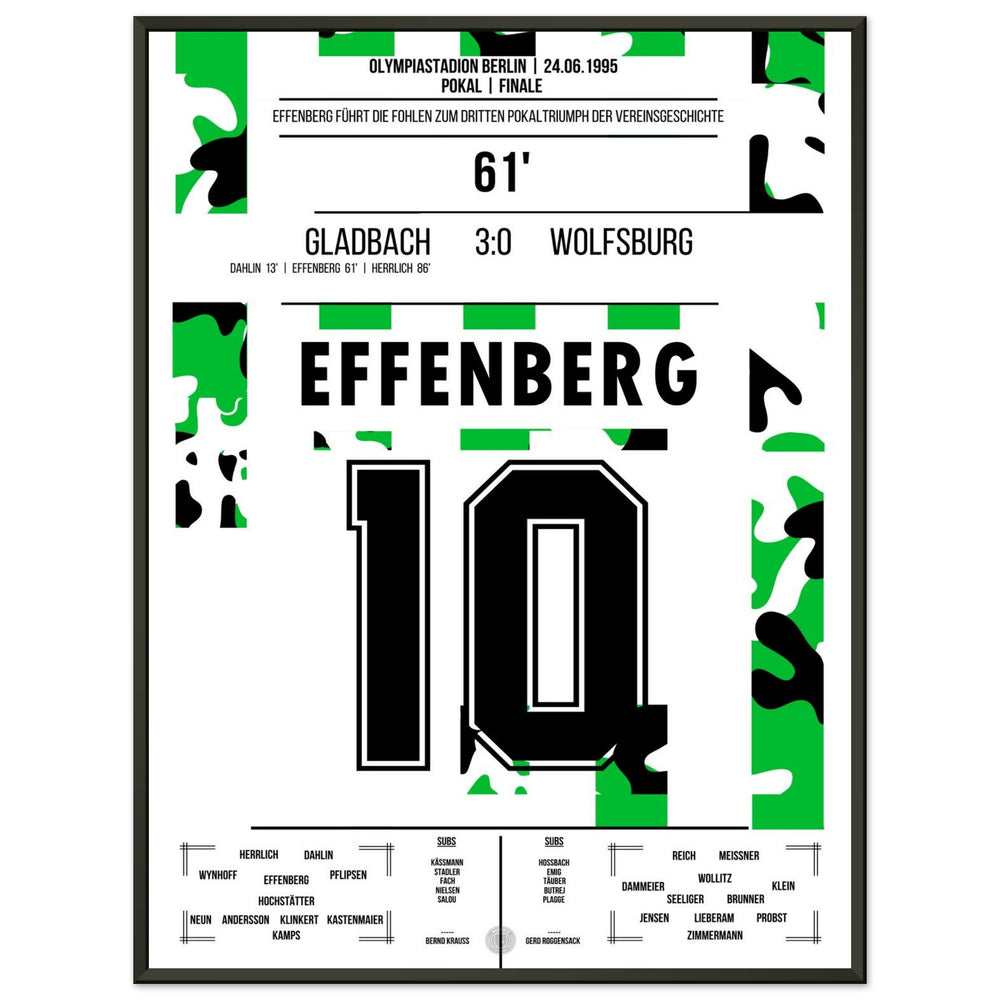 Effenberg zum 2:0 bei Pokalsieg gegen Wolfsburg 1995