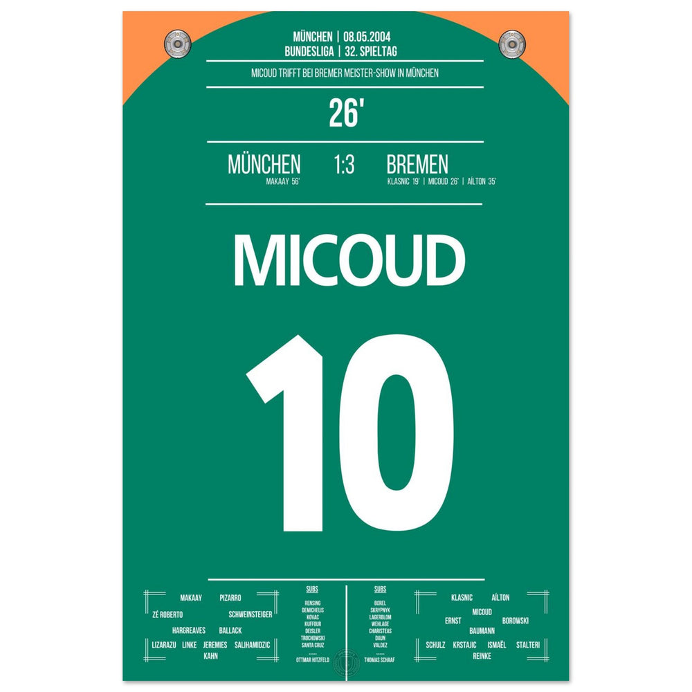 Micoud's Lupfer pour le championnat 2004