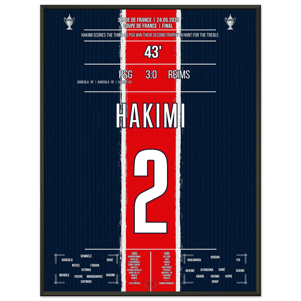 <tc>Hakimi segna e il PSG vince anche la Coupe de France





</tc>