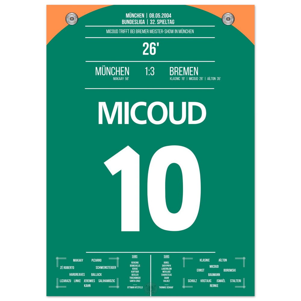 Micoud's Lupfer pour le championnat 2004