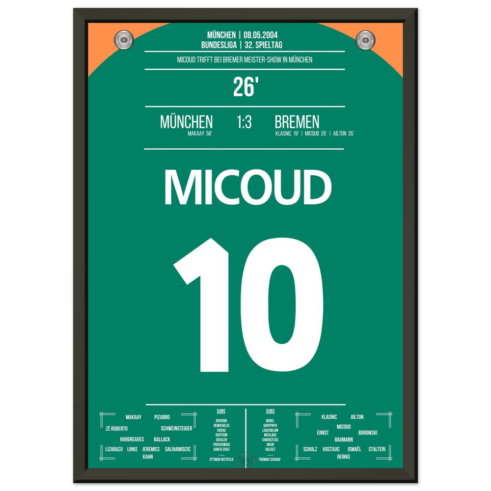 Micoud's Lupfer pour le championnat 2004