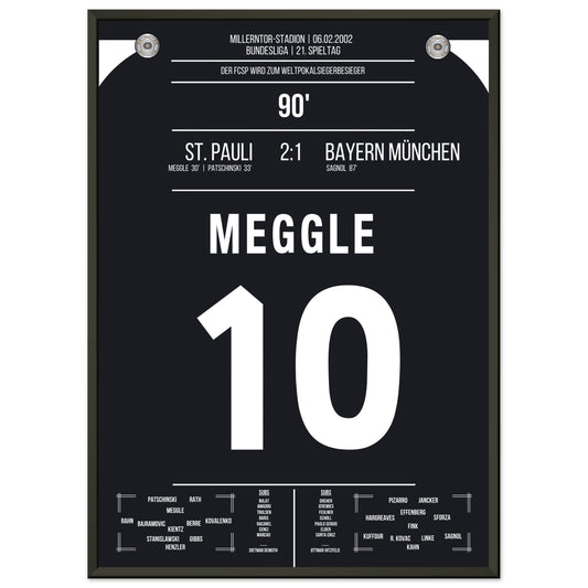 Die Geburtsstunde der Weltpokalsiegerbesieger 50x70-cm-20x28-Schwarzer-Aluminiumrahmen