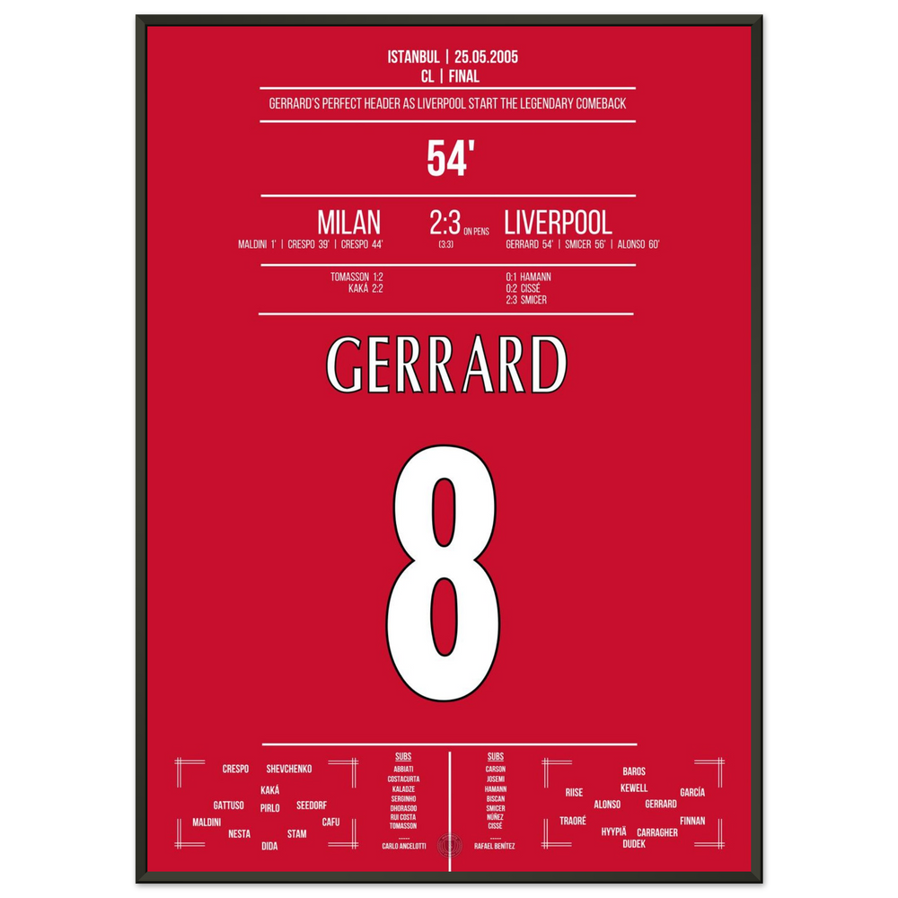 Gerrard déclenche le come-back le plus légendaire de l'histoire.