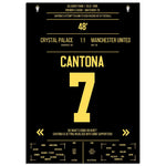 Cantona Kung Fu Tritt im Premier League Spiel ManU - Crystal Palace 1995 