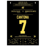 Cantona Kung Fu Tritt im Premier League Spiel ManU - Crystal Palace 1995 