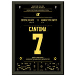 Cantona Kung Fu Tritt im Premier League Spiel ManU - Crystal Palace 1995 