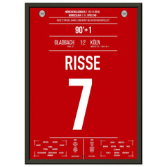 Le but de l'année 2016 de Risse lors du derby contre Mönchengladbach