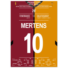 Mertens' Heber über Livakovic beim 3-1 Auswärtssieg im Derby gegen Fener