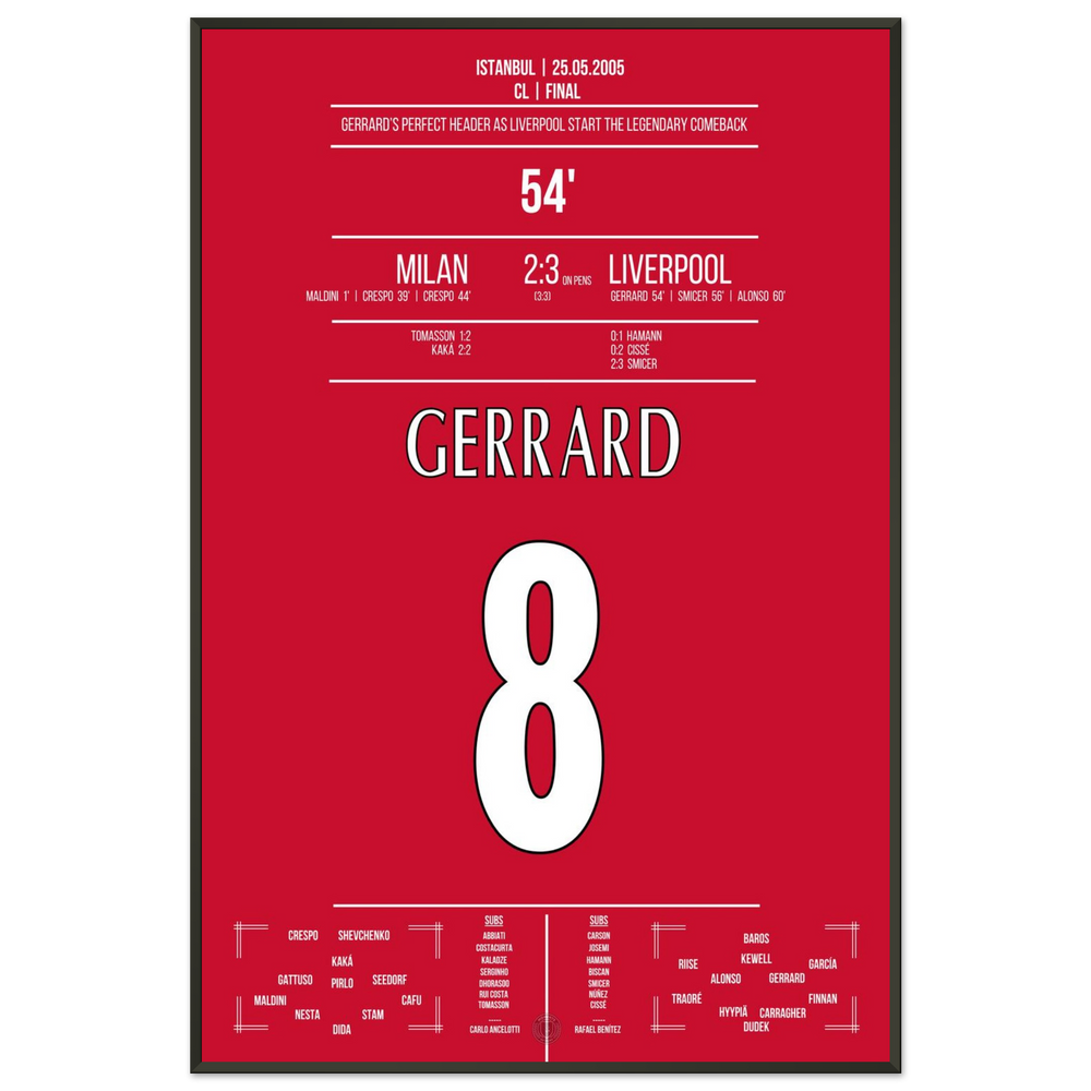 Gerrard déclenche le come-back le plus légendaire de l'histoire.