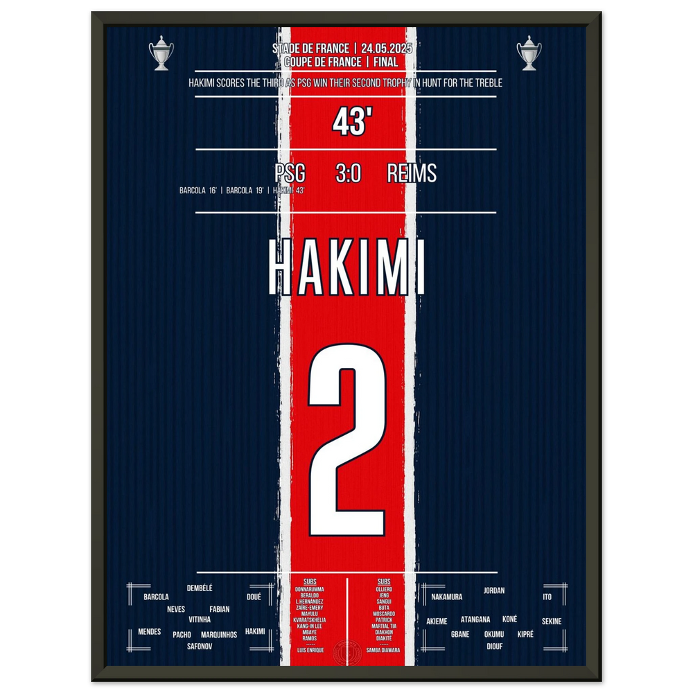 <tc>Hakimi segna e il PSG vince anche la Coupe de France





</tc>