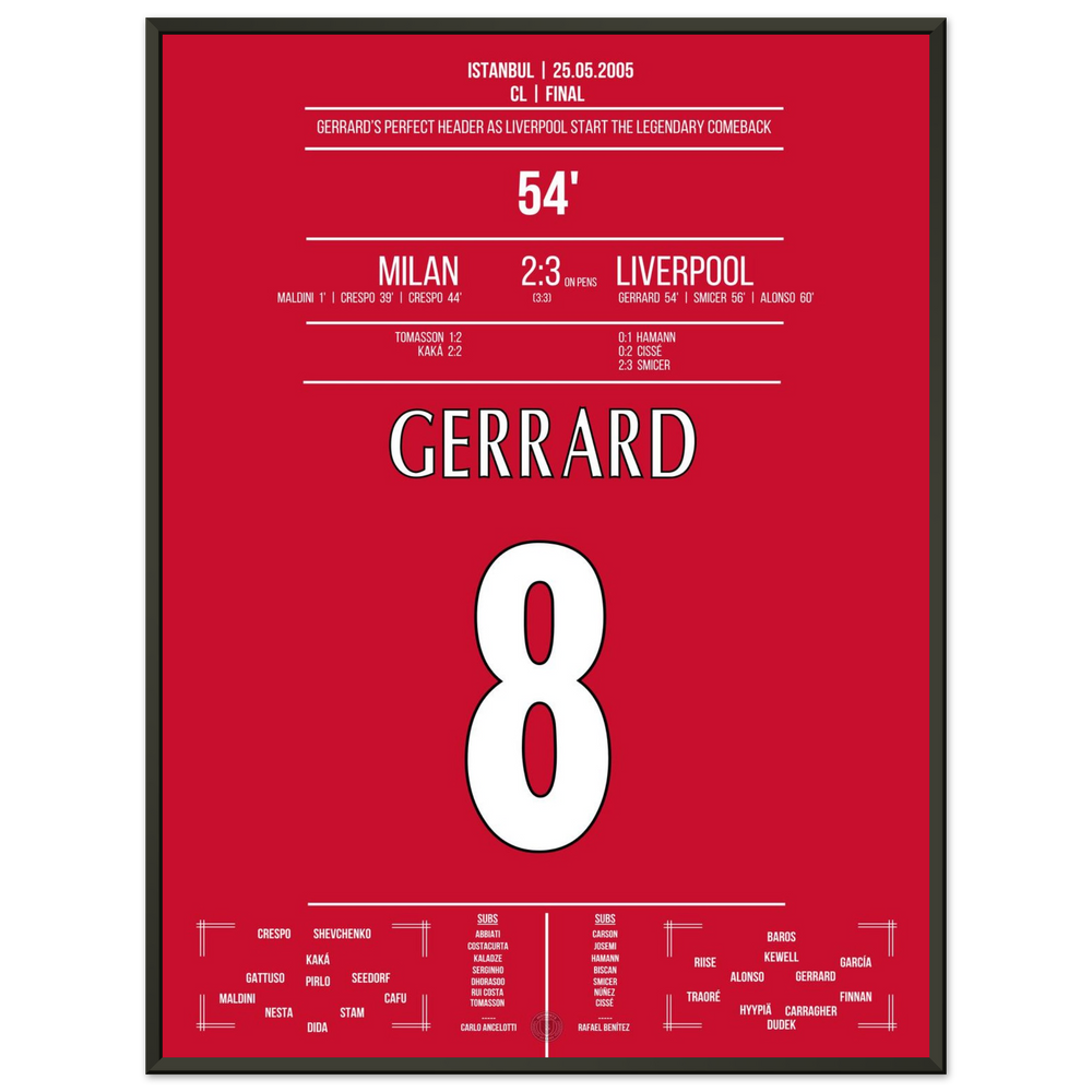 Gerrard déclenche le come-back le plus légendaire de l'histoire.