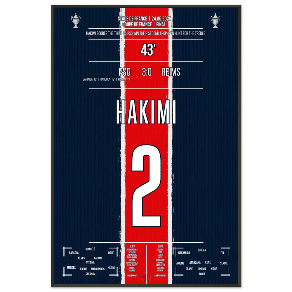 <tc>Hakimi segna e il PSG vince anche la Coupe de France





</tc>