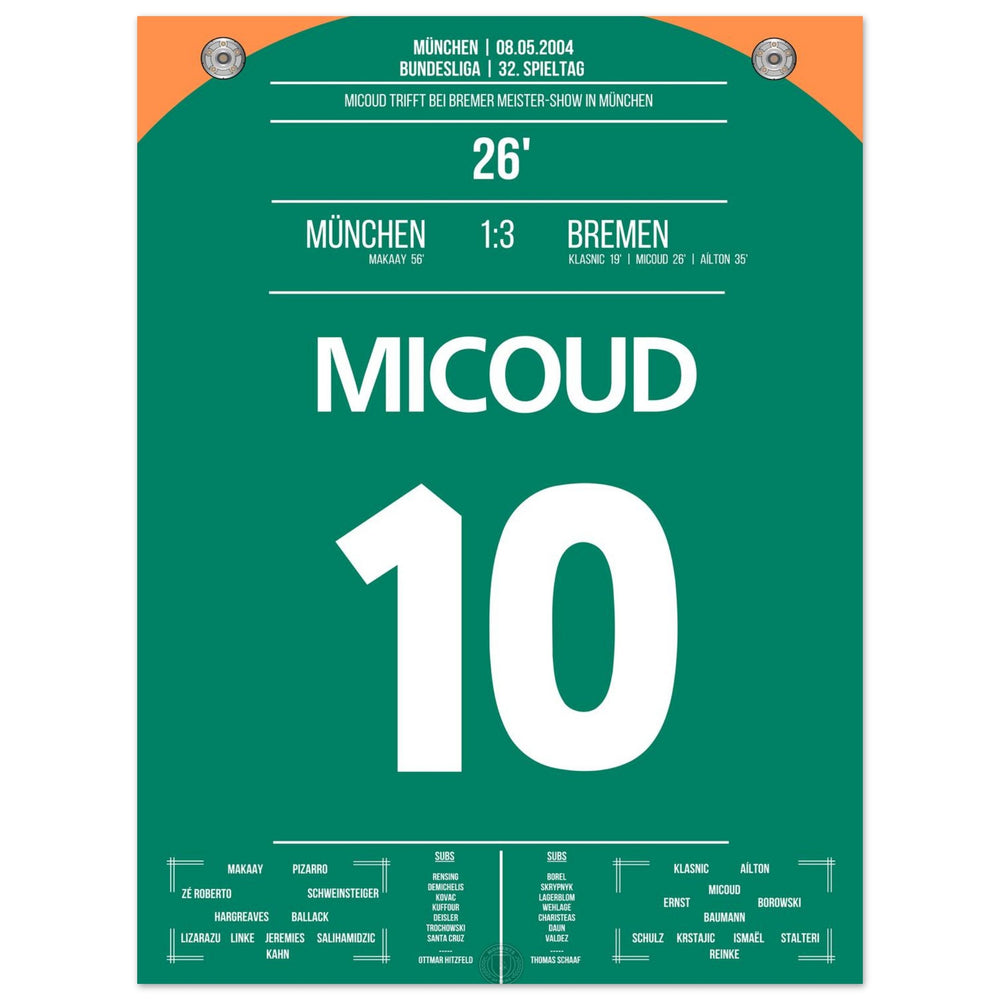 Micoud's Lupfer pour le championnat 2004