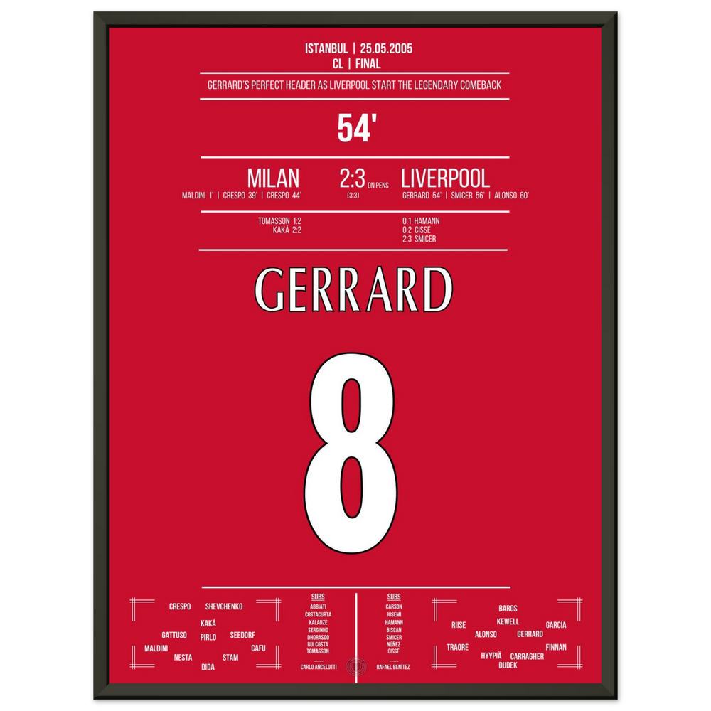 Gerrard déclenche le come-back le plus légendaire de l'histoire.