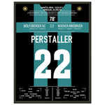 Innsbruck's wilde Aufholjagd zum Klassenerhalt 2013 45x60-cm-18x24-Schwarzer-Aluminiumrahmen